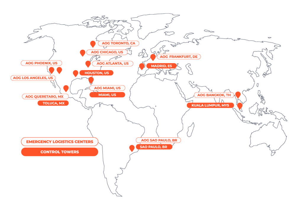 Emergency logistics centers control towers fast logistics experience xpd global europartners group time critical cargo